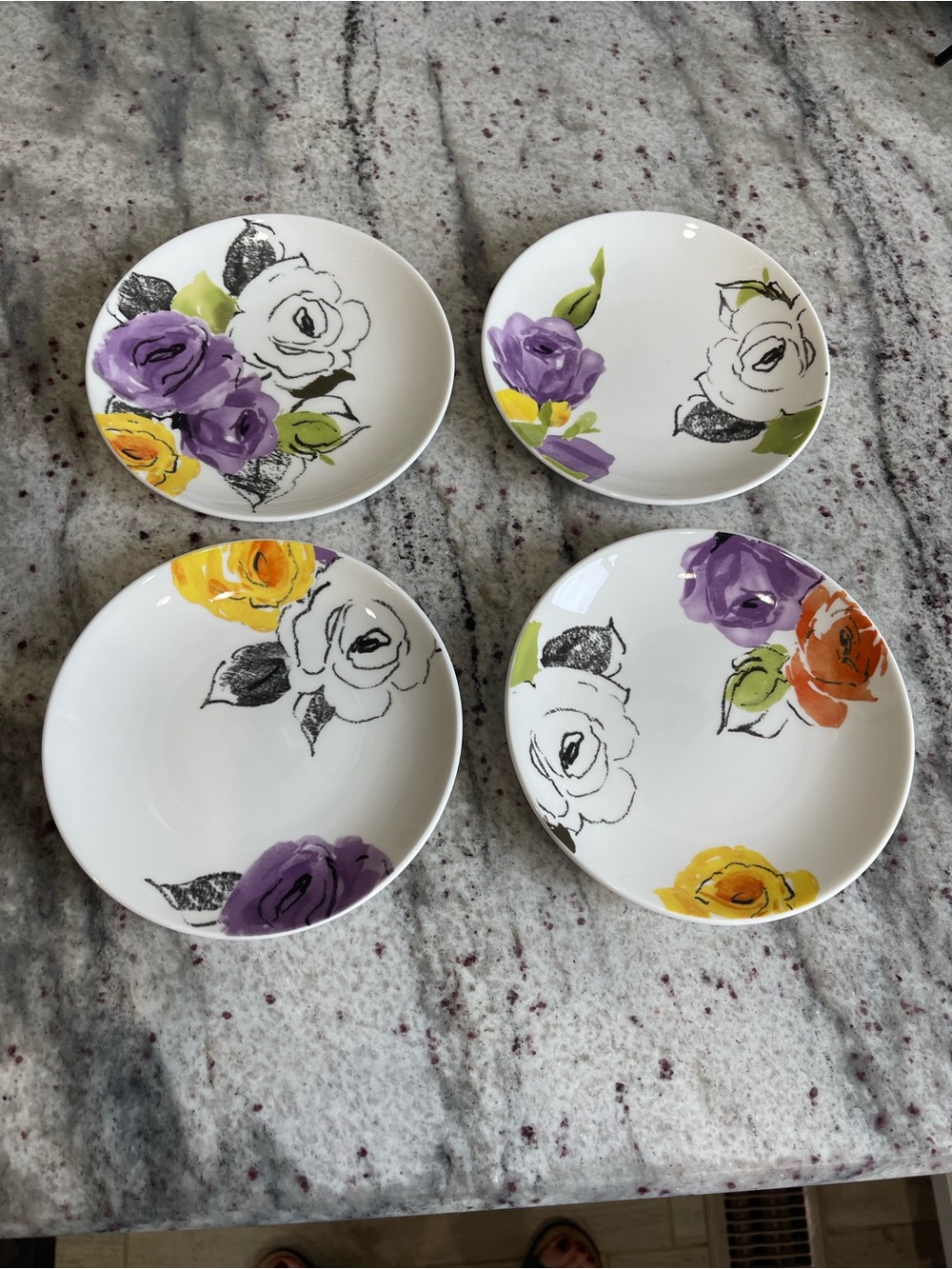 Kate Spade Appetizer Tidbit Plates